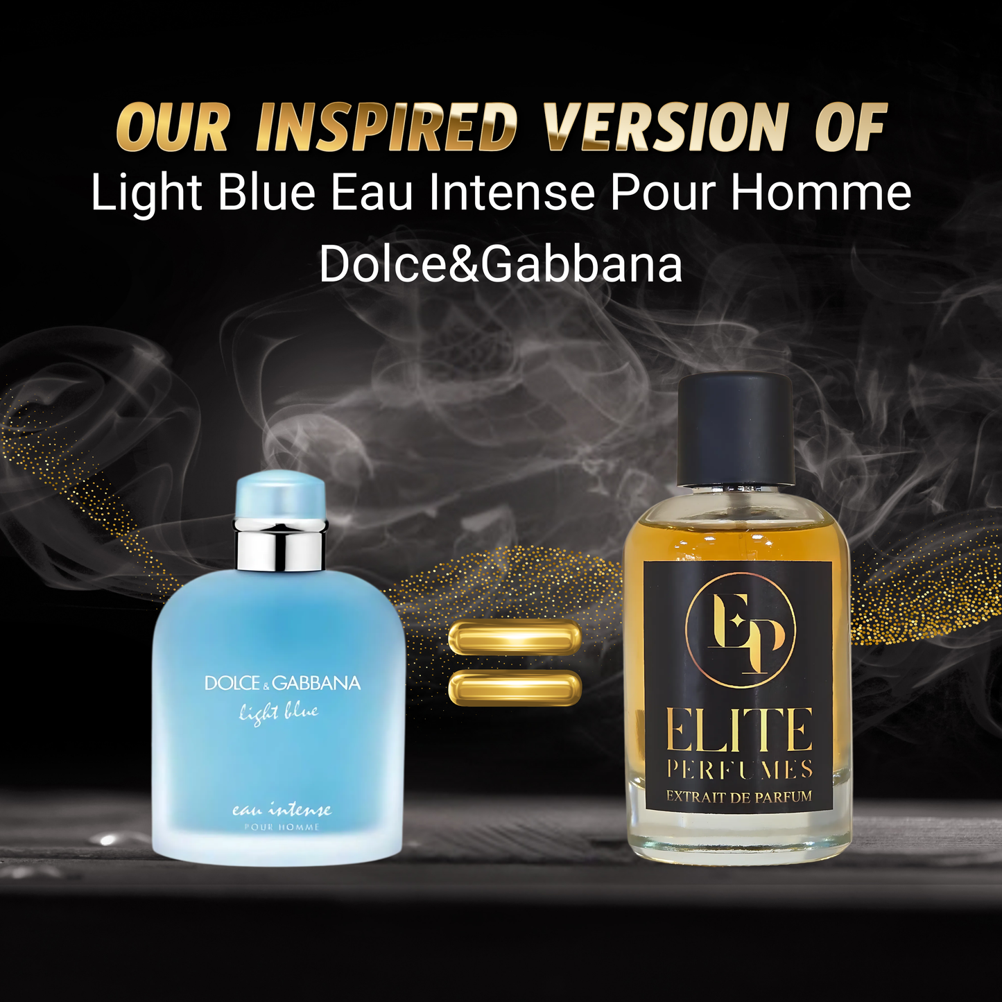 Elite EP144 (Inspired by Light Blu@ Eau Int@nse Pour Homme Dolc@&Gabbana) for man